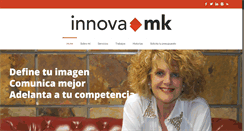 Desktop Screenshot of innovamk.es
